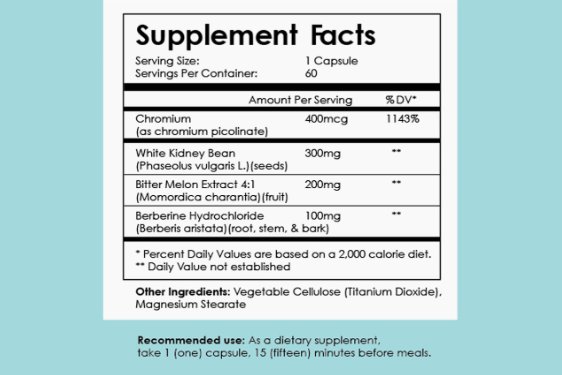 nutrition facts